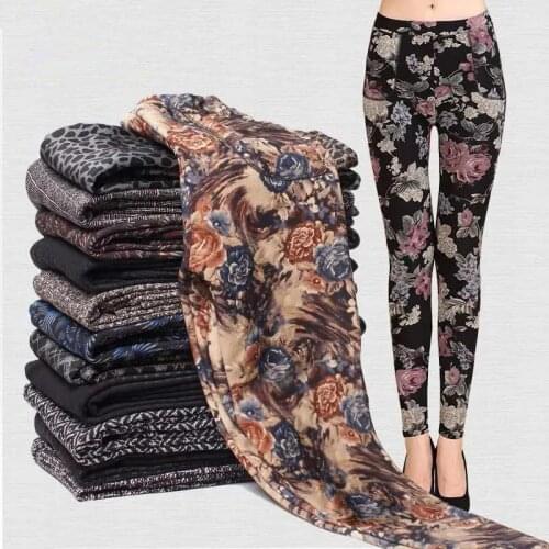 2020 New Plus Size 4XL Mother Straight Pants Big Sale Embriodery Floral High Elastic Waist Tight Women Office Lady Trousers M169