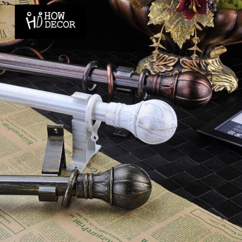 New Luxury curtains rod brackets support rideaux plexiglass Curtains holder Stick Art Hand carving curtain rods curtain bracket