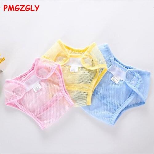 One Size Waterproof Adjustable Baby Nappy Reusable Nappies Cloth Diaper Children Baby Cotton Training Pants Nappy Changing