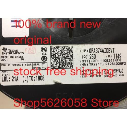 OPA374AIDBVT SOT23 100% new original freeshipping 10PCS-200PCS/LOT STOCK
