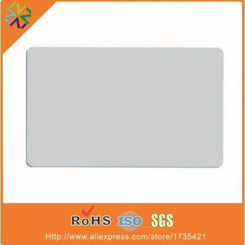 Rfid blank PVC card smart blank pvc card 125khz Tk4100 blank card