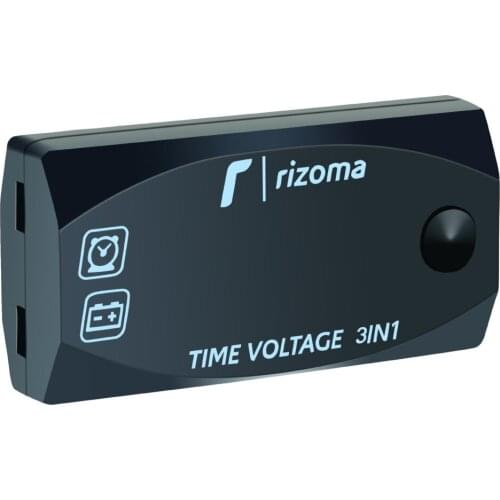 Motorcycle Modification Voltmeter Schedule Thermometer 12V Three In One Outdoor Electronic Display Instrument