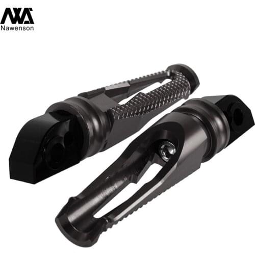 1 Pair CNC Aluminum Motorcycle Footpegs for Triumph Daytona 675R 2011-2016 for Speed Triple R 1050 2011-2015