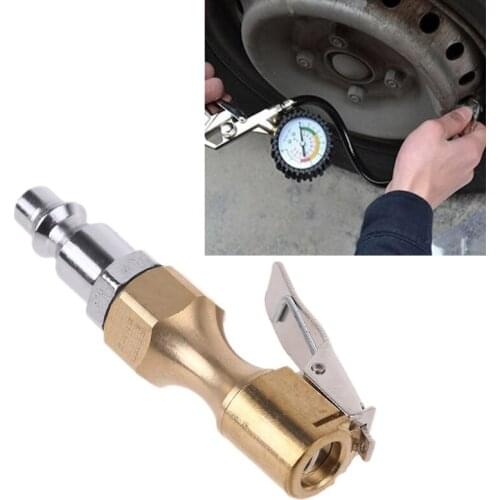 1pcs Tire Chuck Air Hose Quick Connect Adapter 1/4 Female NPT Open Flow