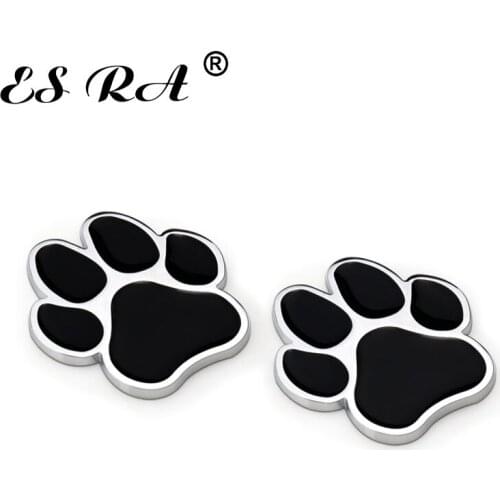 1 Piece 2.6inch Car Stickers 3D Metal Cats Claw Cute Decal Emblem for Whole Car Body Trunker Motor Fridge DIY Decorate