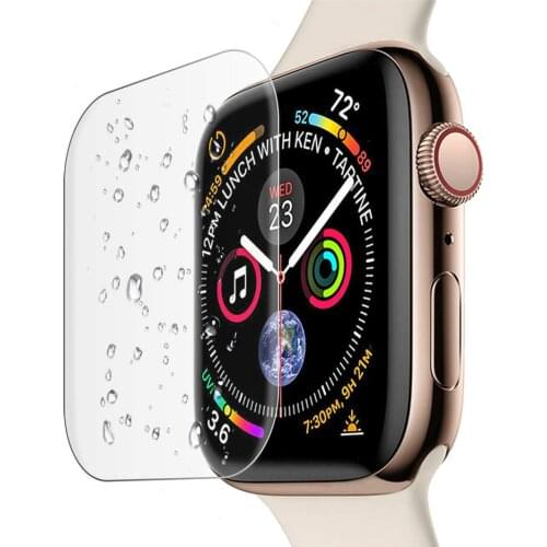 100 PCS 9H 0.26mm Premium Explosion Proof Tempered Glass Screen Protector For For New Apple Watch 40mm 44mm 38mm 42mm