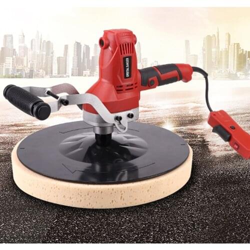 220V Electric Concrete Epoxy Cement Mortar Trowel Wall Smoothing Polishing Machine 390MM 0-200RPM Y