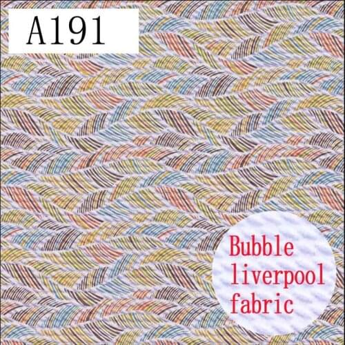 50cm*145cm 4 Way Stretch Spandex Knit Halloween Printed Bullet Texture Liverpool Fabric For Baby Head Wrap A191