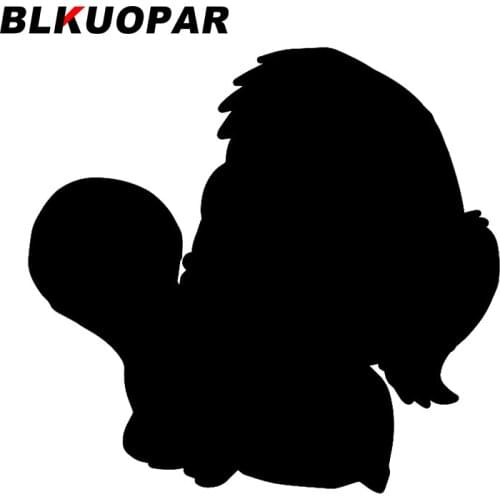 BLKUOPAR for Doodle Hand Drawn Car Stickers Sunscreen Decals Campervan Motorcycle JDM Accessoires Helmet Decor Car Styling