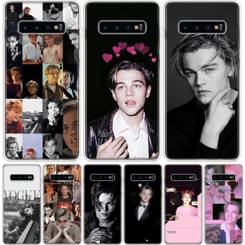 Leonardo Dicaprio Young Cover Phone Case For Samsung Galaxy A51 A71 A50 A10 A20E A30 A40 A70 M30S A01 A21 A6 A7 A8 A9 Plus + Coq