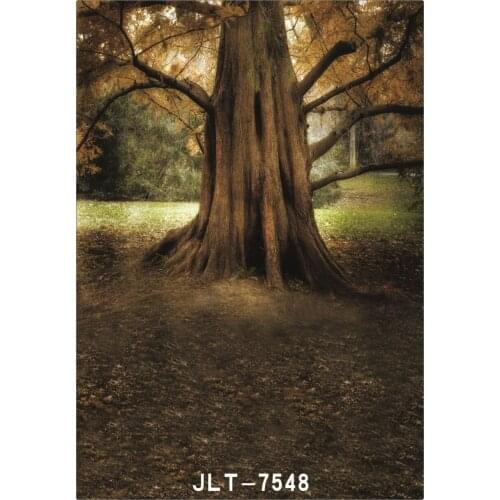 Fantasy Forest Old Tree Wedding Children Computer Painted Vinyl Background For Photo Studio Props Baby Backdrops for Photography