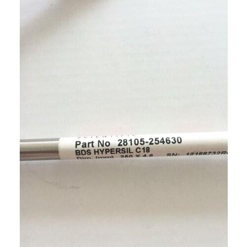 For Thermo C18 Liquid Chromatography Column Thermochromatography Column 28105-254630 4.6 * 250mm 5um