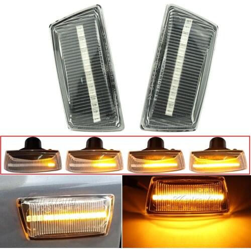 Flashing Repeater Lamp For Chevrolet Cruze LED Signal Side Marker Light For Opel Astra H MK5 Zafira B Corsa Insignia Meriva Adam