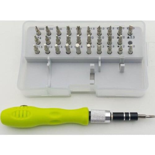 TOOL 1set mini 32 In 1 Screwdriver Kit Precision Instruments Repair Tools 30 Screwdrive With Storage Box