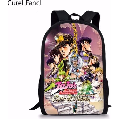 2021 New Japanese Anime Adventure Backpacks School Bags Teenage Schoolbag For Boys Girls Students Book Bag Curel Fancl