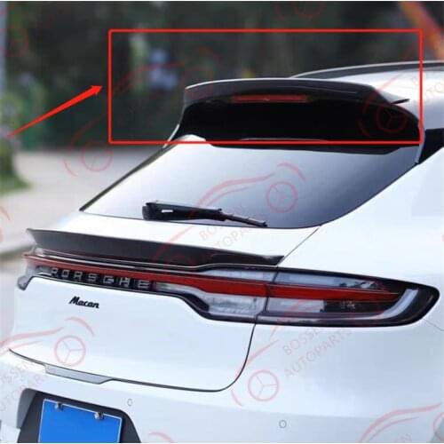 Apply to 2019-on Porsche macan carbon fiber, rear wing, fixed wing, spoiler, top wing, body kit, auto parts