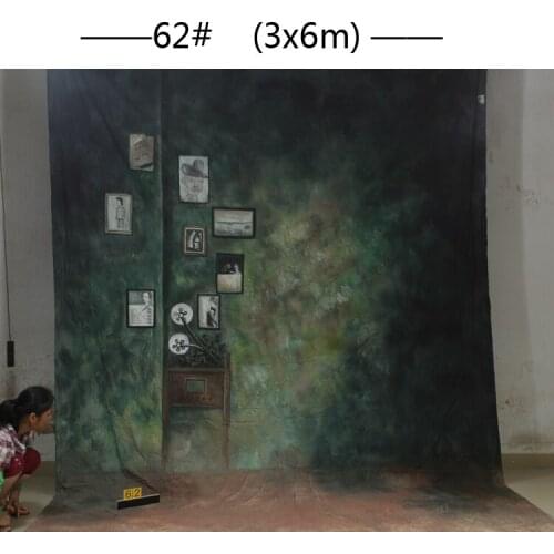 Professional10x20ft Hand painted Muslin photo backdrops backgroud 62, wall backdrops, camera wedding photography