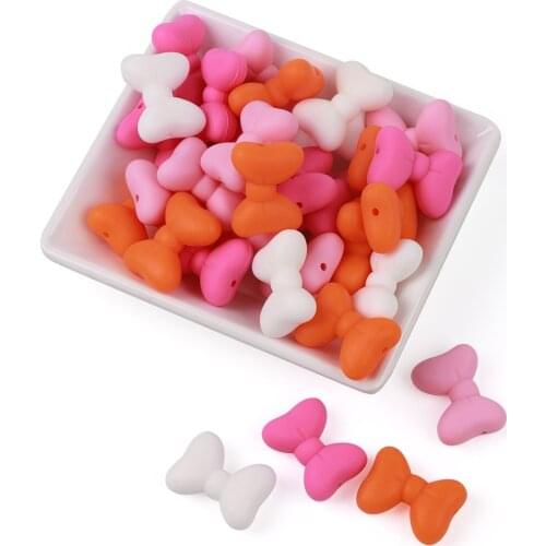 10pc/lot Baby Teehing Silicone Teether Lovely Baby Accessories Jewelry Making DIY Silicone Beads Baby Teether BPA FREE