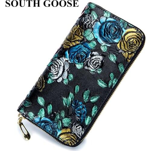 SOUTH GOOSE Women's Wallets With Zippers