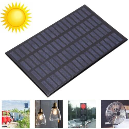 High Quality Durable Practical 2.5W 18V Portable Stable Efficient Polycrystalline Silicon Solar Cell Panel For DIY Power Charger