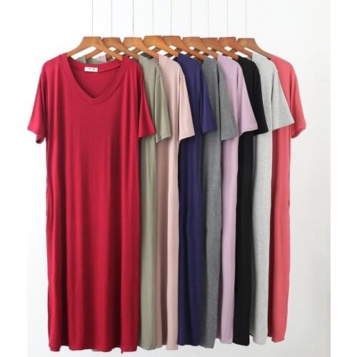 WALKSO Summer Short Sleeve Dresses