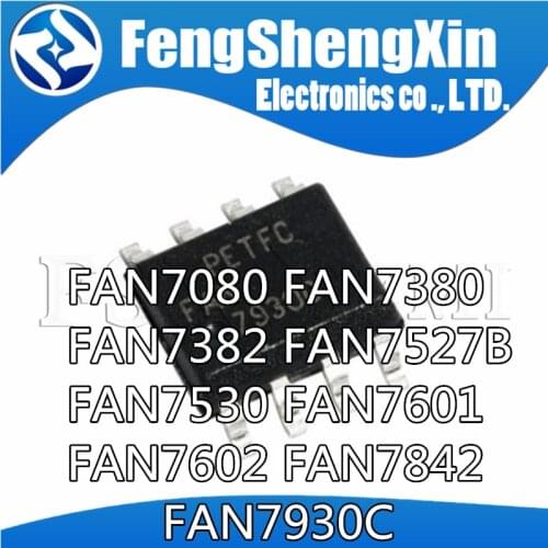 5pcs/lot FAN7530 FAN7530MX SOP-8 Critical Conduction Mode PFC Controller IC