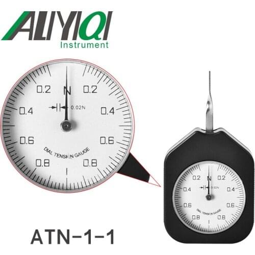 1N Dial Tension Gauge Tensionmeter Single Pointer(ATN-1-1)Tensiometro