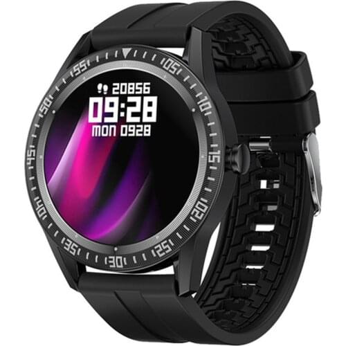 2021 New Smart Watch N70 Full Circle 1.28inch Heart Rate Blood Pressure Bluetooth Phone Music Activity Monitoring Sports Bracele