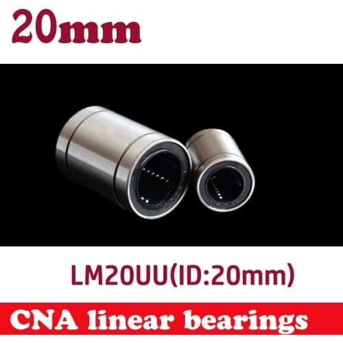 4pcs/lot LM20UU Linear Bushing 20mm CNC Linear Bearings Free shipping