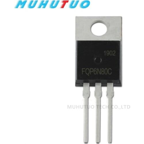 5PCS FQP6N80C FQP7N80C FQP30N06L FQP50N06 FQP65N06 is directly plugged into to-220 MOS field effect tube