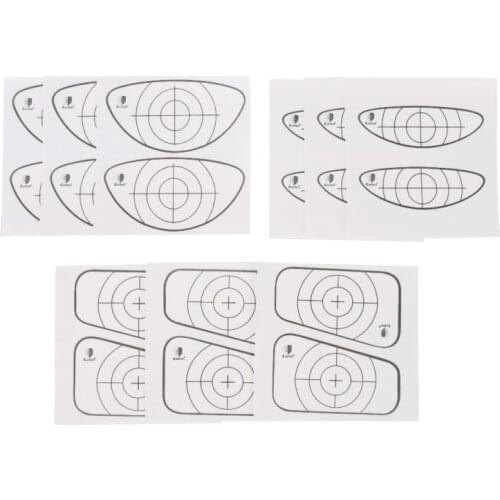 9 Pcs/set Golf Impact Tape Lable for Woods Irons Putter Practice for Golf Club Head Recorder Kit