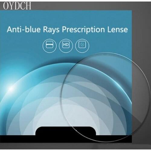 1.56 1.61 1.67 Index Anti Bule Light Myopia Presbyopia Lenses Men Women Optical Prescription Aspheric Reading Glasses Lenses