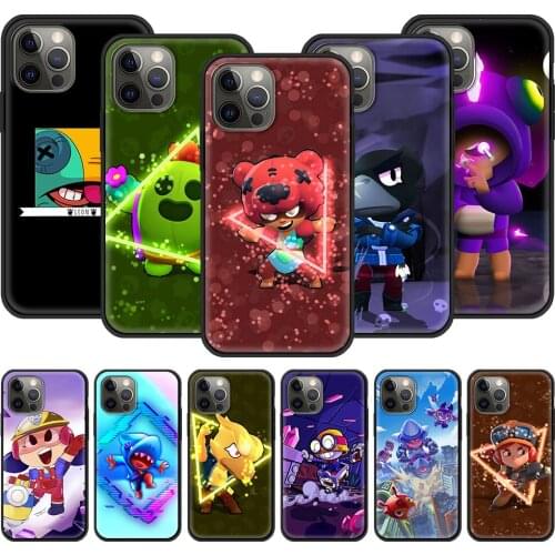 Phone Case For iPhone 11 12 Pro XS Max 8 7 Plus X XR Silicone Soft TPU Black Shell Back Cover Coque Fundas Bag Crow Leon Spike