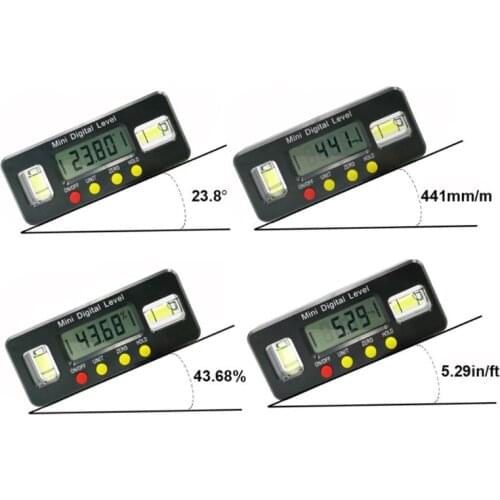 Mini Digital Protractor Angle Finder Inclinometer Electronic Level with Magnetic