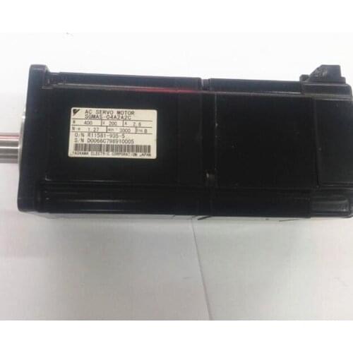 Used Tested Working AC Servo Motor SGMAS-04A2A2C