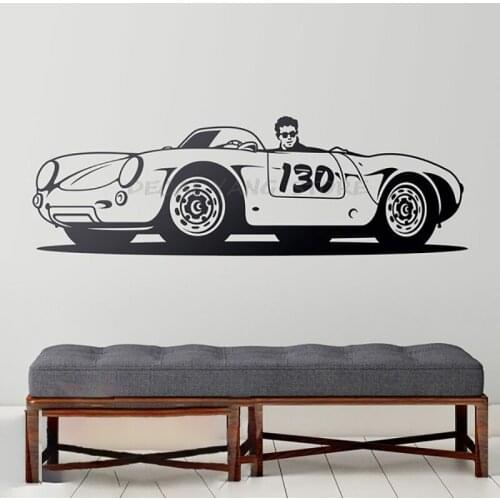 Cool Racing Car Wall Sticker Boy Room Rc Sport car Wall Decal Children Room CAR Vinyl wallPaper B2-022
