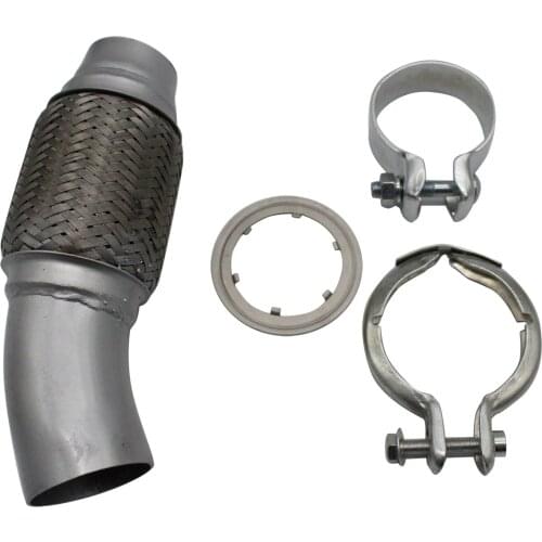 Exhaust Flex Pipe Set 2.1" x 2.4" Heavy Duty 9.4" OL for BMW 1ER E81 / 2 /8 116D 118D 120D 3ER 5ER X1 E84 SDRIVE 18D / 20D