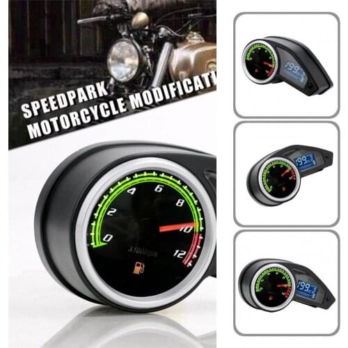 Easy Viewing Shockproof Motorcycle Digital Scale Speedometer for Autocycle