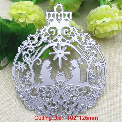 Praying Believer Metal Cutting Dies Custom Embossing Mold DIY Scrapbooking Album Paper Craft Knife Mould Blade Punch Stencilsv