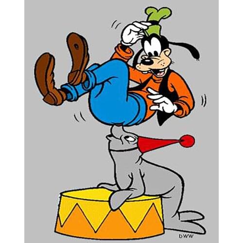 Disney 5D Diamond Painting Kit Set Full Square Goofy Square/Round Cross Stitch Diamand Art Diamant Cartoons Animal Mosaic