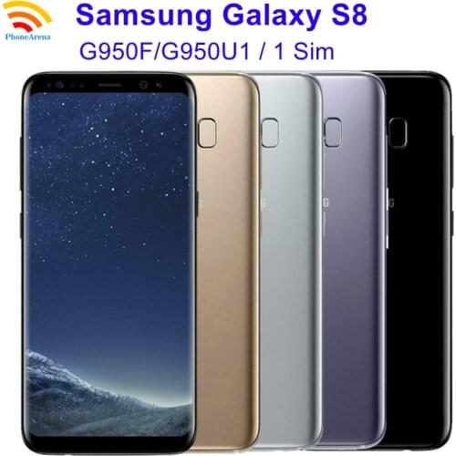 Samsung Galaxy S8 G950U1 G950U G950F 90% New Original 5.8" RAM 4GB ROM 64GB NFC Octa Core 4G LTE Cell Phone