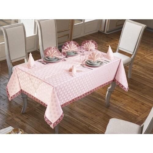 Kdk Carefree Table Cover Set 18-Piece Daisy Powder