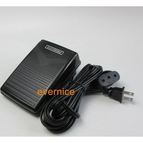 FOOT CONTROL PEDAL w Cord for Singer 275K, 285K, 301, 301A, 306, 309, 319, 320 110-120V MAX 1.4A