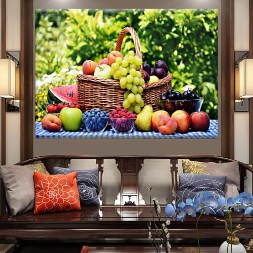 Fruit Foods Modern Canvas Art Poster and Print Painting Kitchen Home Decoration Wall Picture For Dining Room Restaurant