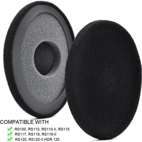 Earpads Replacement For Sennheiser RS100 110 115 117 119 RS120 Headphone Replacement Cups Cover Repair Parts Earmuffs EH