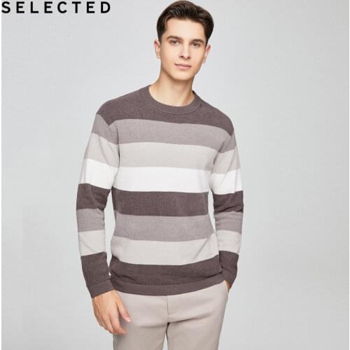 SELECTED Mans New Assorted Colors Trendy long sleeves knit S|420324010
