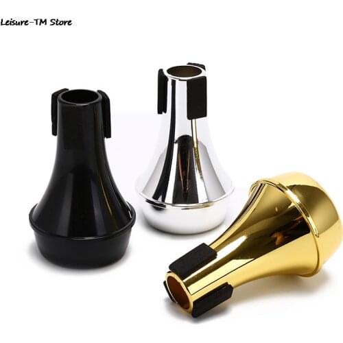 1PC Plastic Light Weight Practice Trumpet Straight Mute Silencer For Instrument