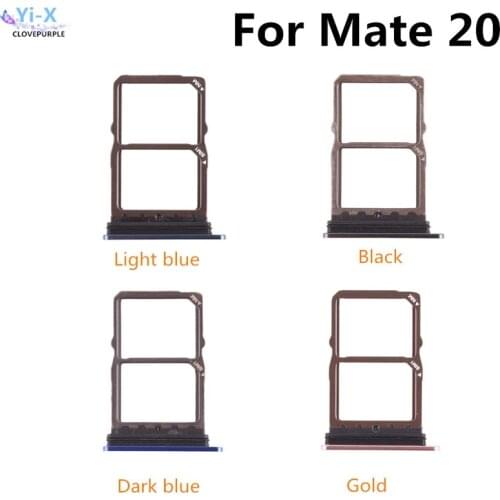 10pcs/lot SIM Card Tray Slot Holder Adapter for Huawei mate 20 Mate20