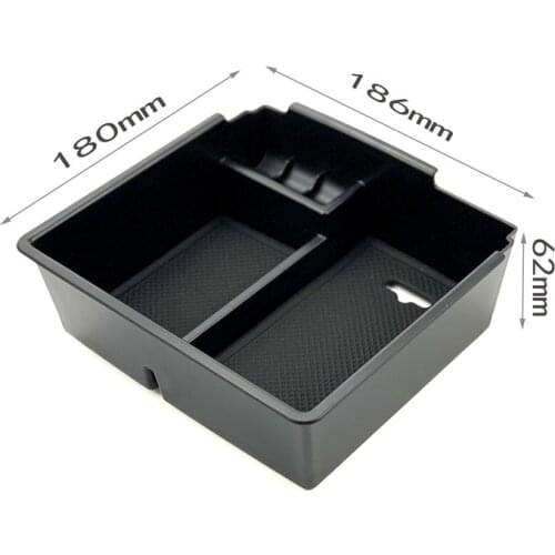 Car Styling Armrest Box Storage for Ford RANGER 2011- 2017 2018 2019 Extended Wildtrak Console Holder Tray Car Organizer