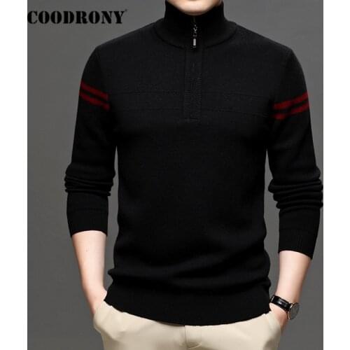 COODRONY V-neck Sweaters